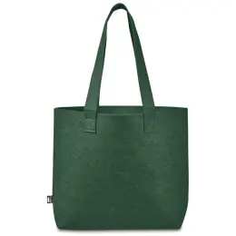 Okiyo Yoongi Recycled PET Felt Shopper Green Front